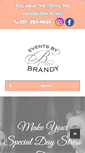 Mobile Screenshot of eventsbybrandy.net